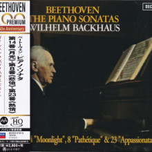 BEETHOVEN: Sonate per piano NN.14 "Chiaro di Luna" - 8 "Patetica" & 23 "Appassionata"